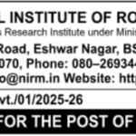 ADVERTISEMENT FOR THE POST OF DIRECTOR, NIRM